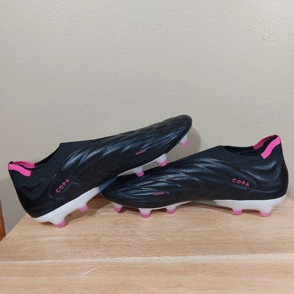 Adidas Copa Pure+ FG Own Your Football Pack Soccer Cleats Black Pink HQ8895 10.5 - Picture 4 of 7